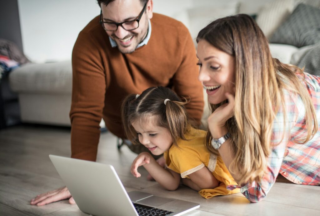 familie laptop